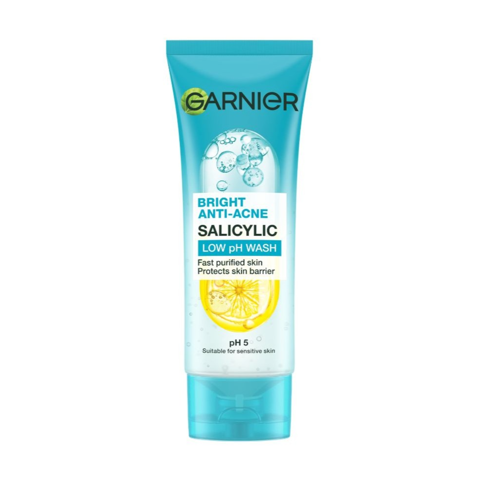 Sữa rửa mặt Garnier Bright Anti-Acne Salicylic Low pH 100ml 1
