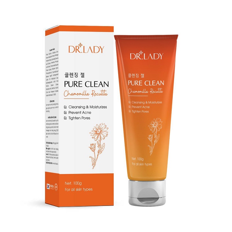 Sữa rửa mặt Dr.Lady Pure Clean 100g 1