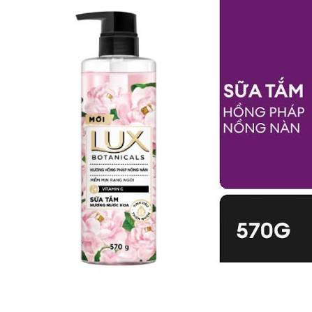 Sữa tắm Lux Botanicals hương Hồng Pháp Nồng Nàn 570g 1