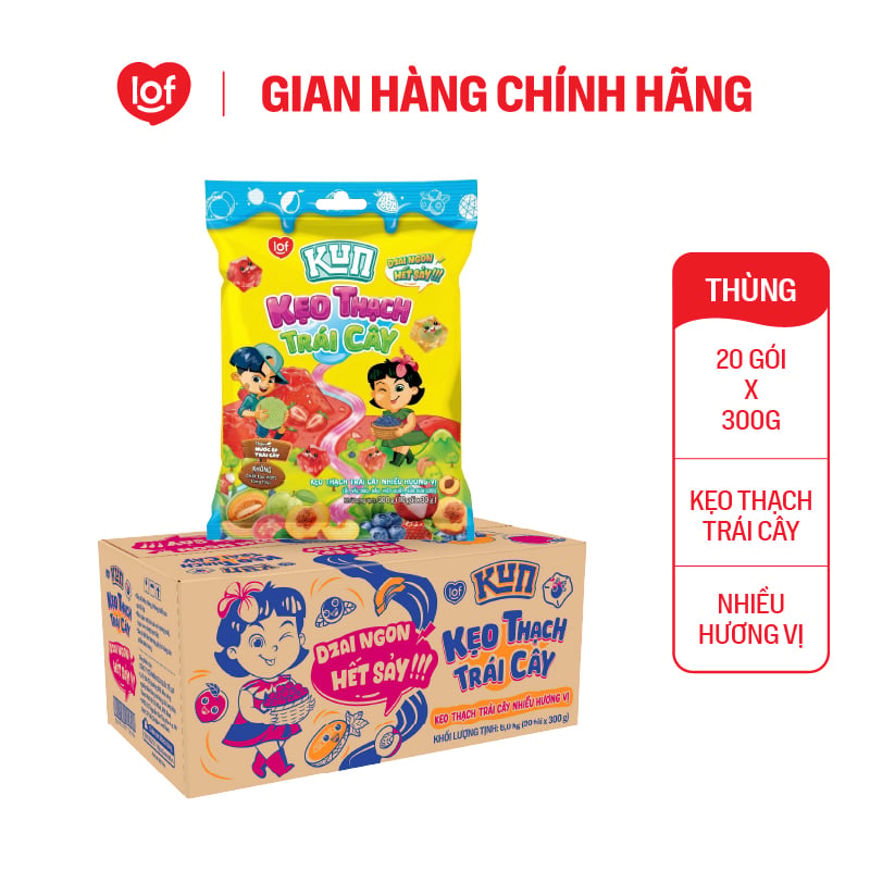 Thạch dẻo kun 1