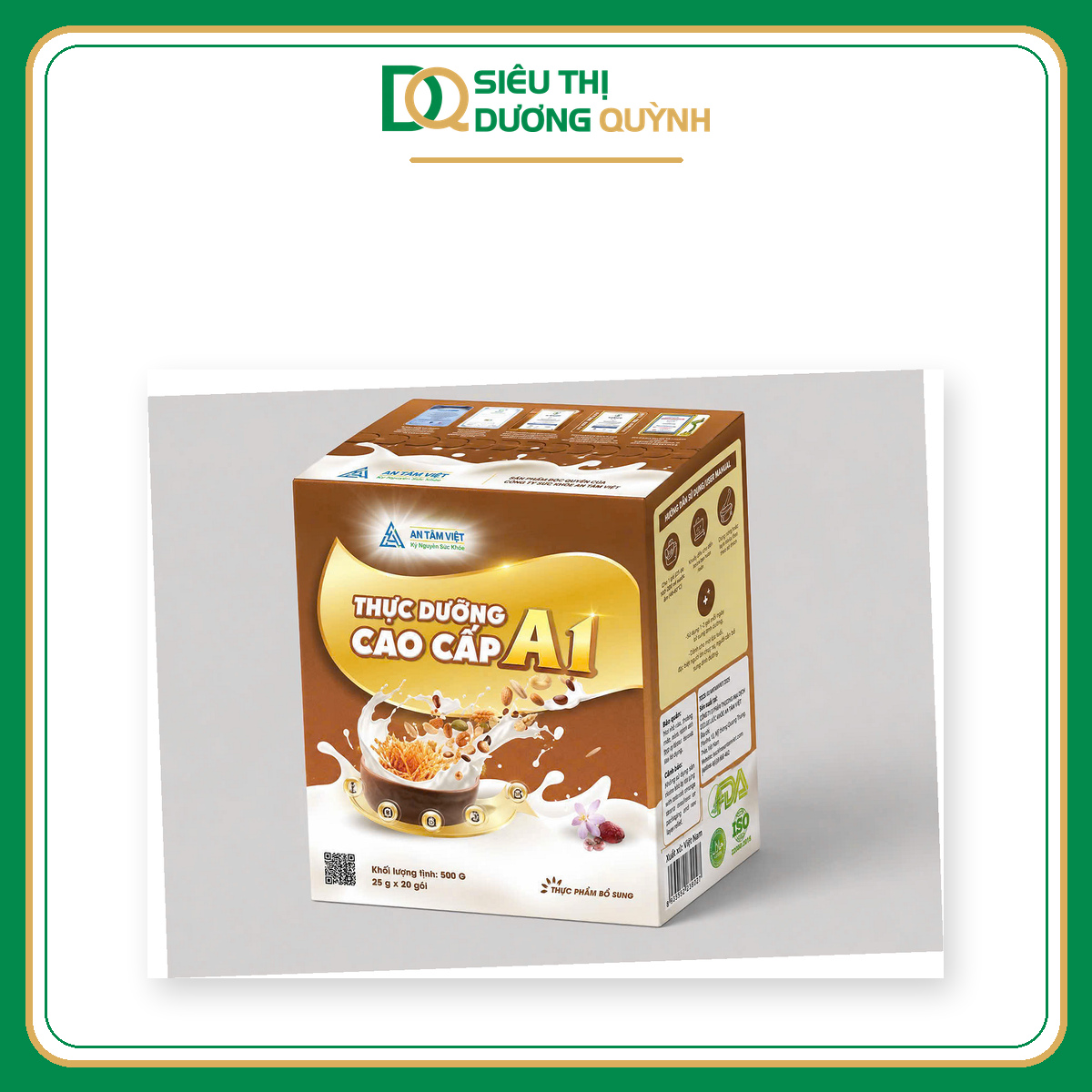 Thực dưỡng cao cấp A1 An Tâm Việt 500g