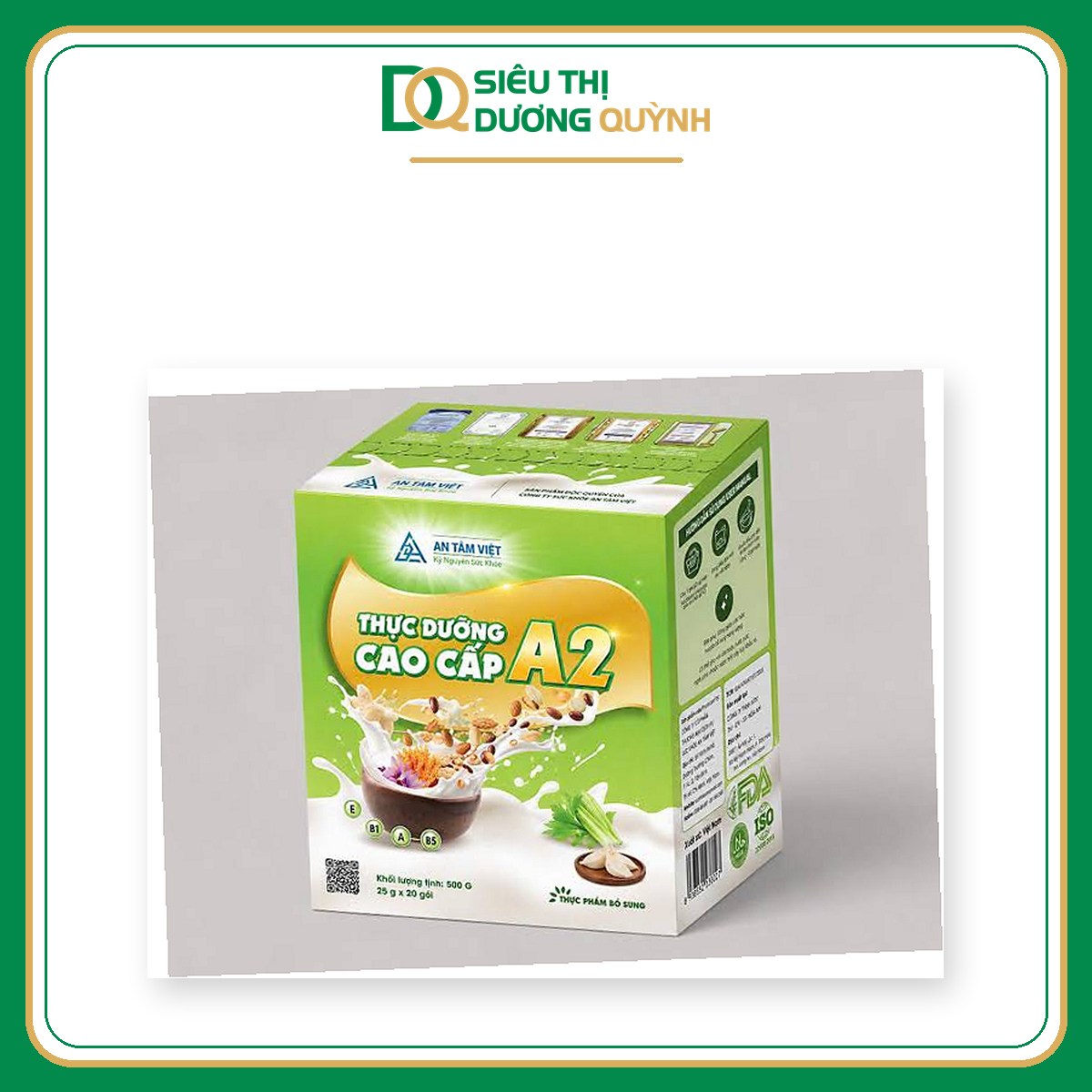 Thực dưỡng cao cấp A2 An Tâm Việt 500g