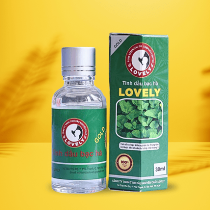 Tinh dầu bạc hà Lovely 30ml 1