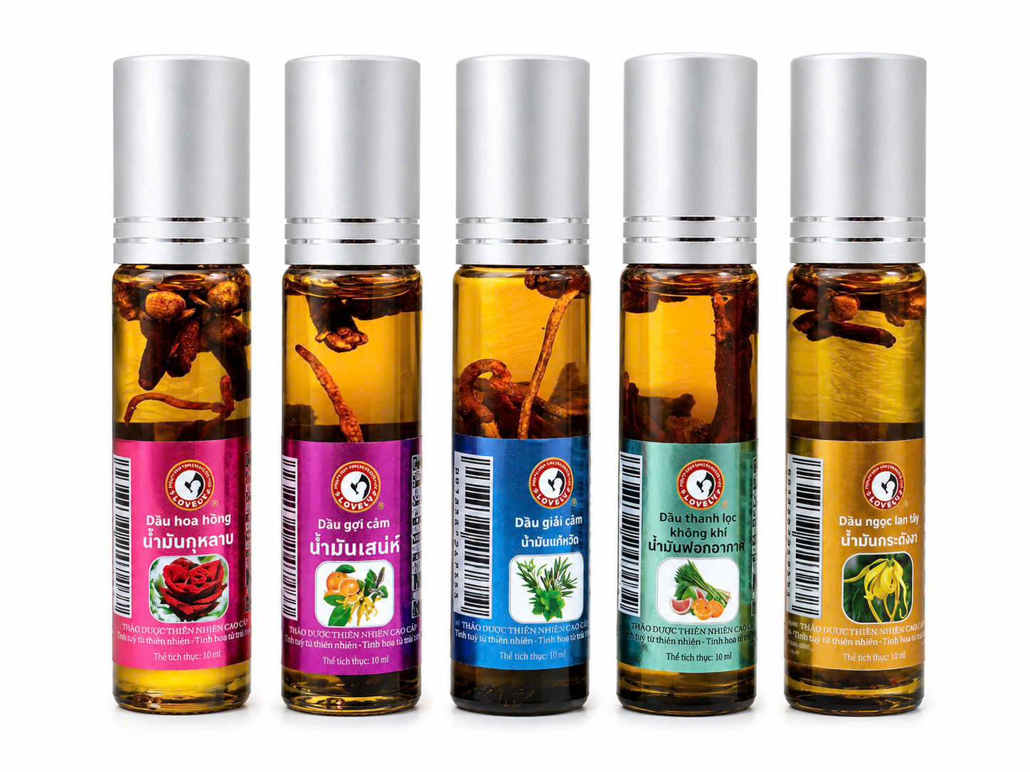 Tinh dầu đầu bi lăn Lovely 8ml 1