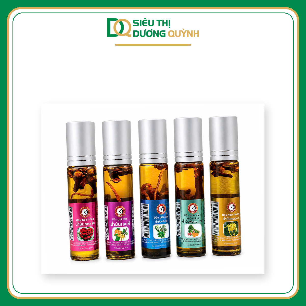 Tinh dầu đầu bi lăn Lovely 8ml