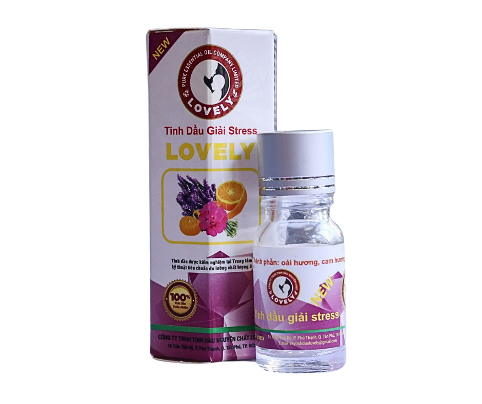 Tinh dầu Lovely hỗ trợ thư giãn 30ml 1