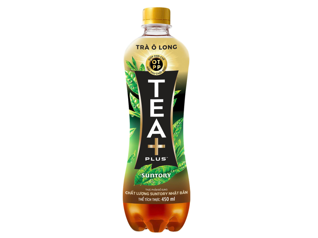Trà Ô long Teaplus 450ml 1