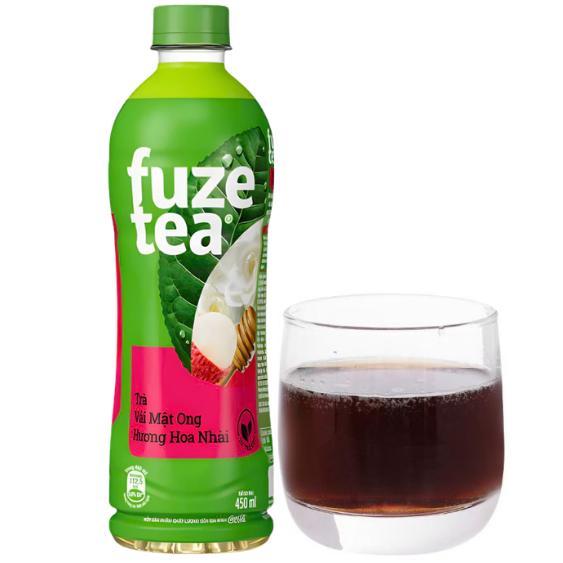 Trà Vải Mật Ong Hương Hoa Nhài 450ml 1