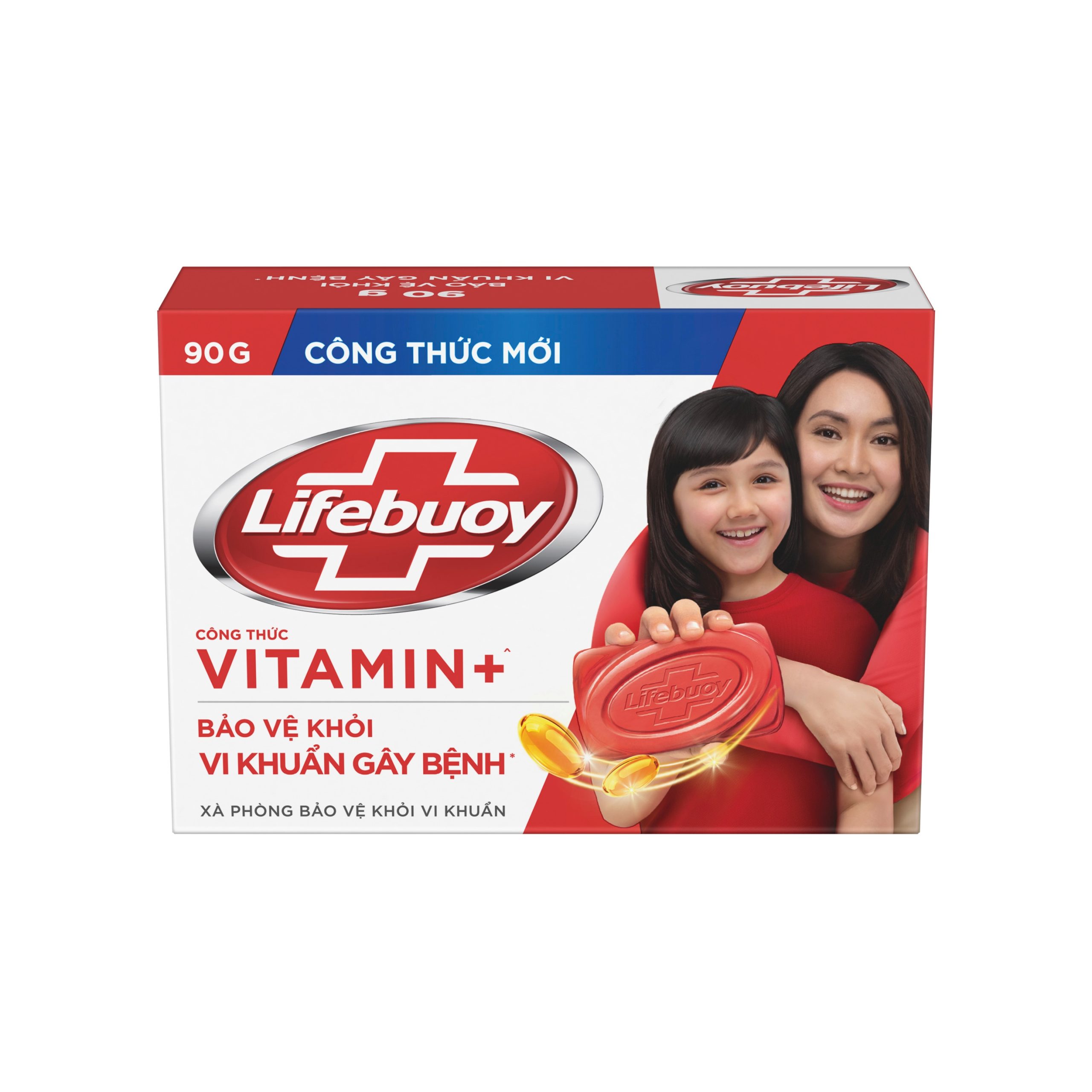 Xà phòng Lifebuoy Vitamin+ bảo vệ khỏi vi khuẩn 90g 1