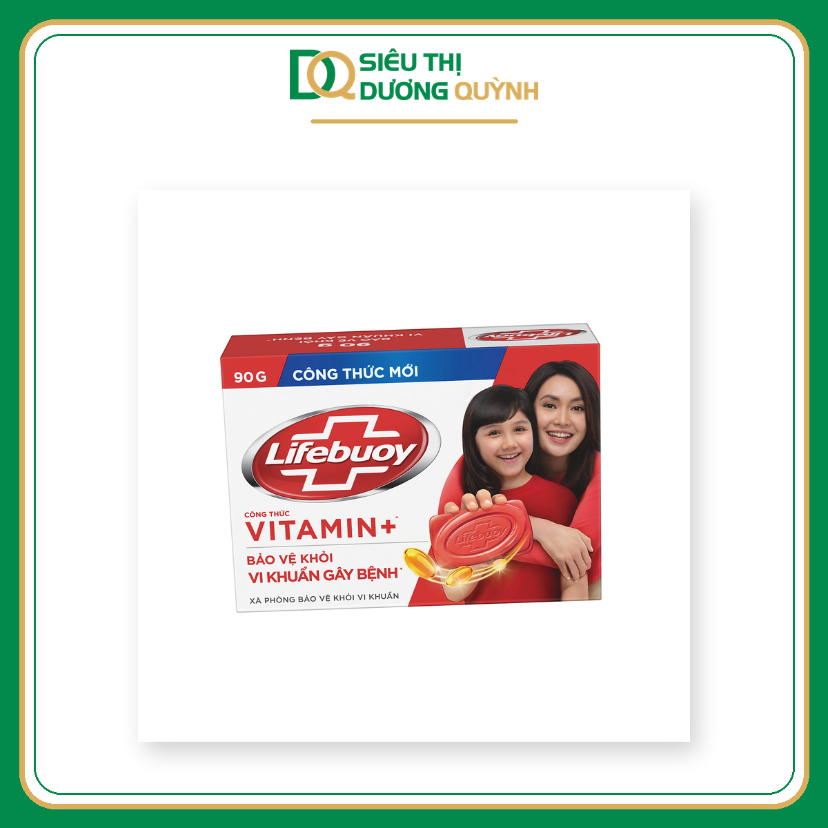 Xà phòng Lifebuoy Vitamin+ bảo vệ khỏi vi khuẩn 90g