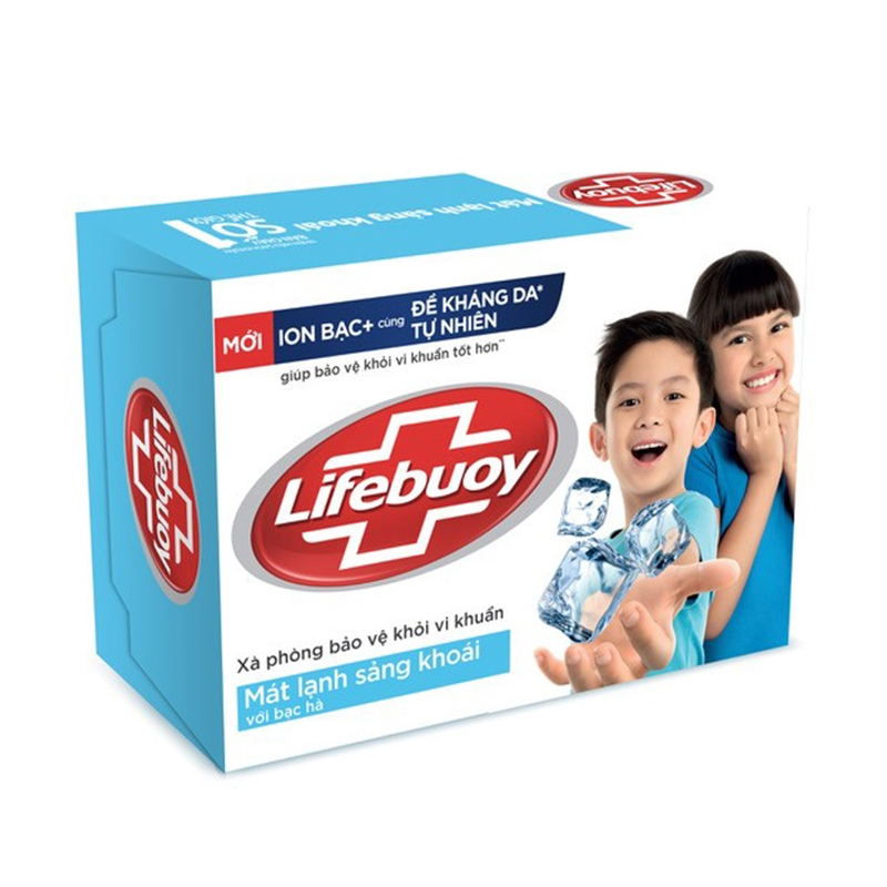 Xà phòng Lifebuoy mát lạnh sảng khoái 90g 1