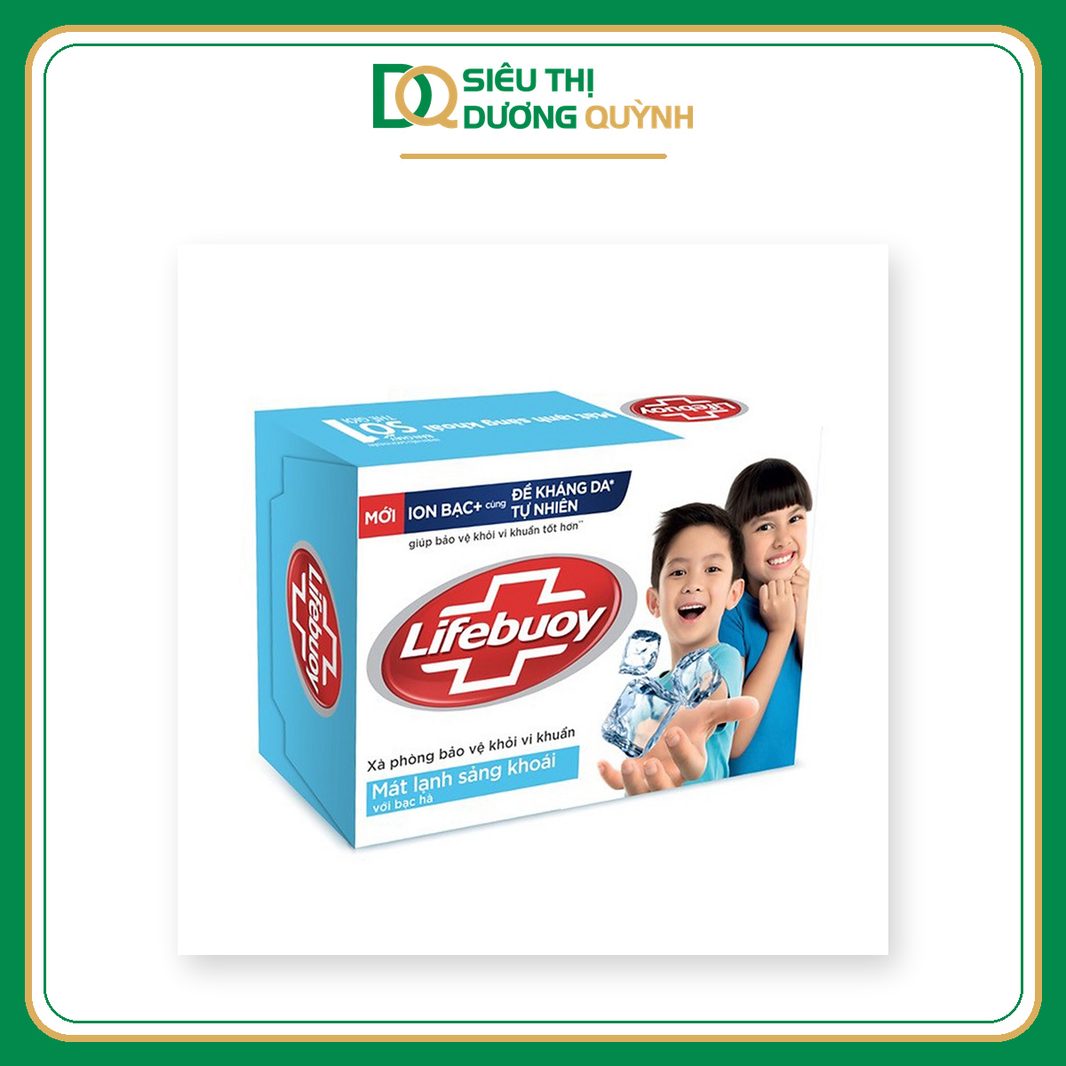 Xà phòng Lifebuoy mát lạnh sảng khoái 90g