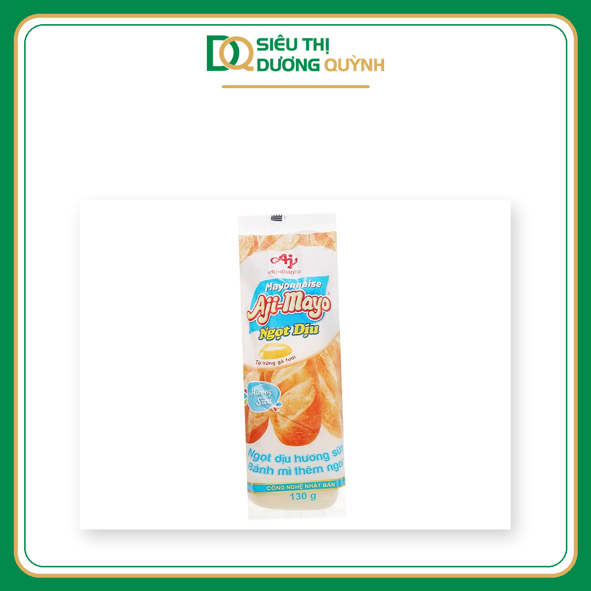 Xốt Mayonnaise Vị Ngọt Dịu Aji-mayo 130g