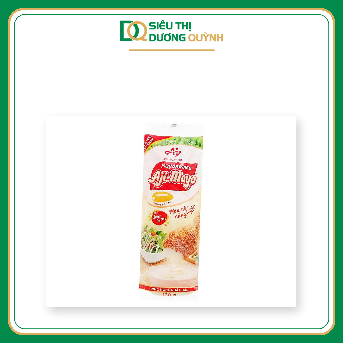 Xốt Mayonnaise Vị Nguyên Bản Aji-mayo 130g